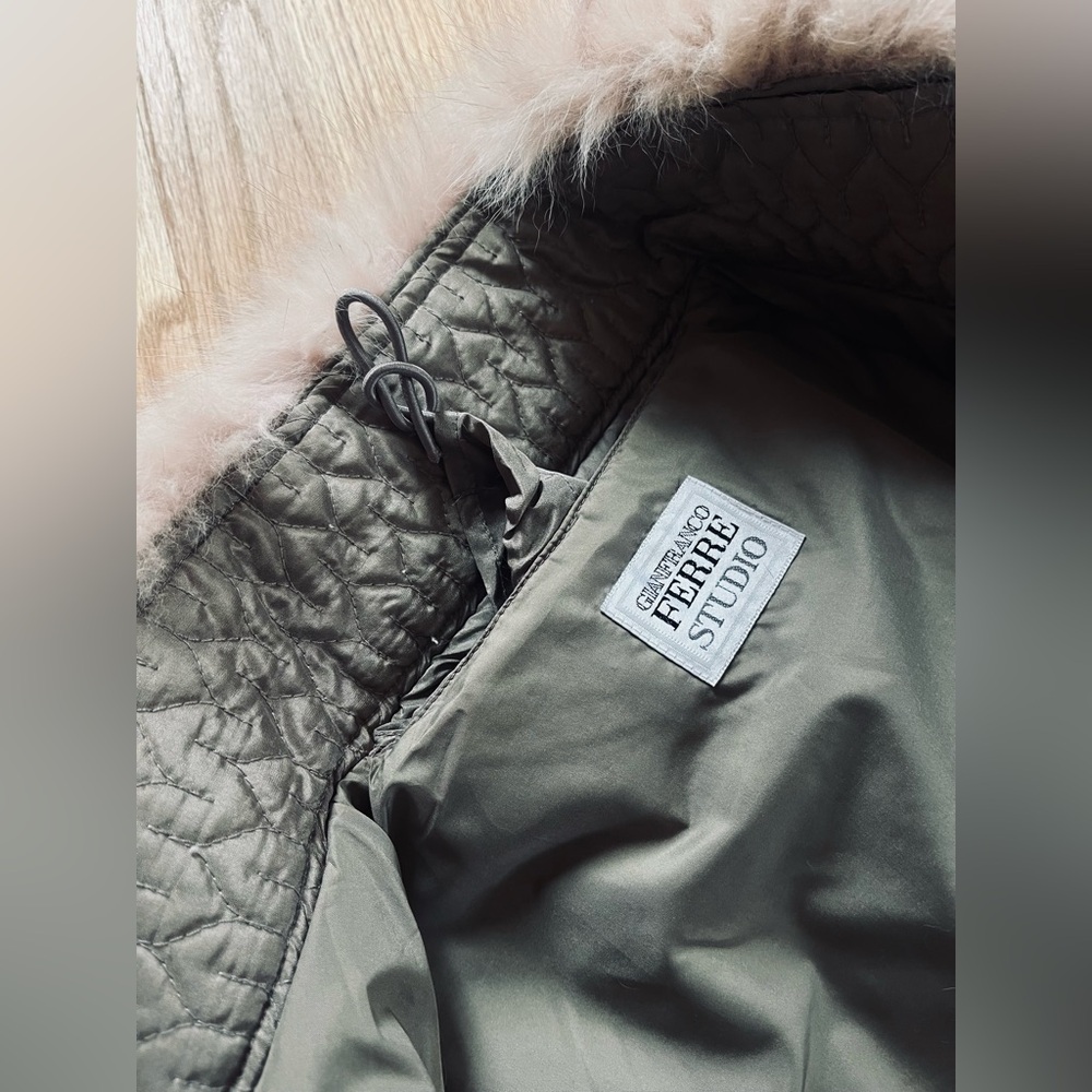 Gianfranco Ferre Fall Jacket With Hidden Hoodie - image 3